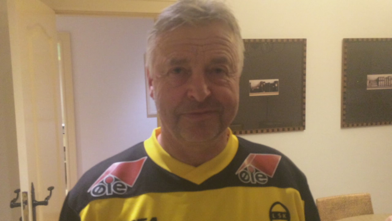 Arne før Tromsø-kampen